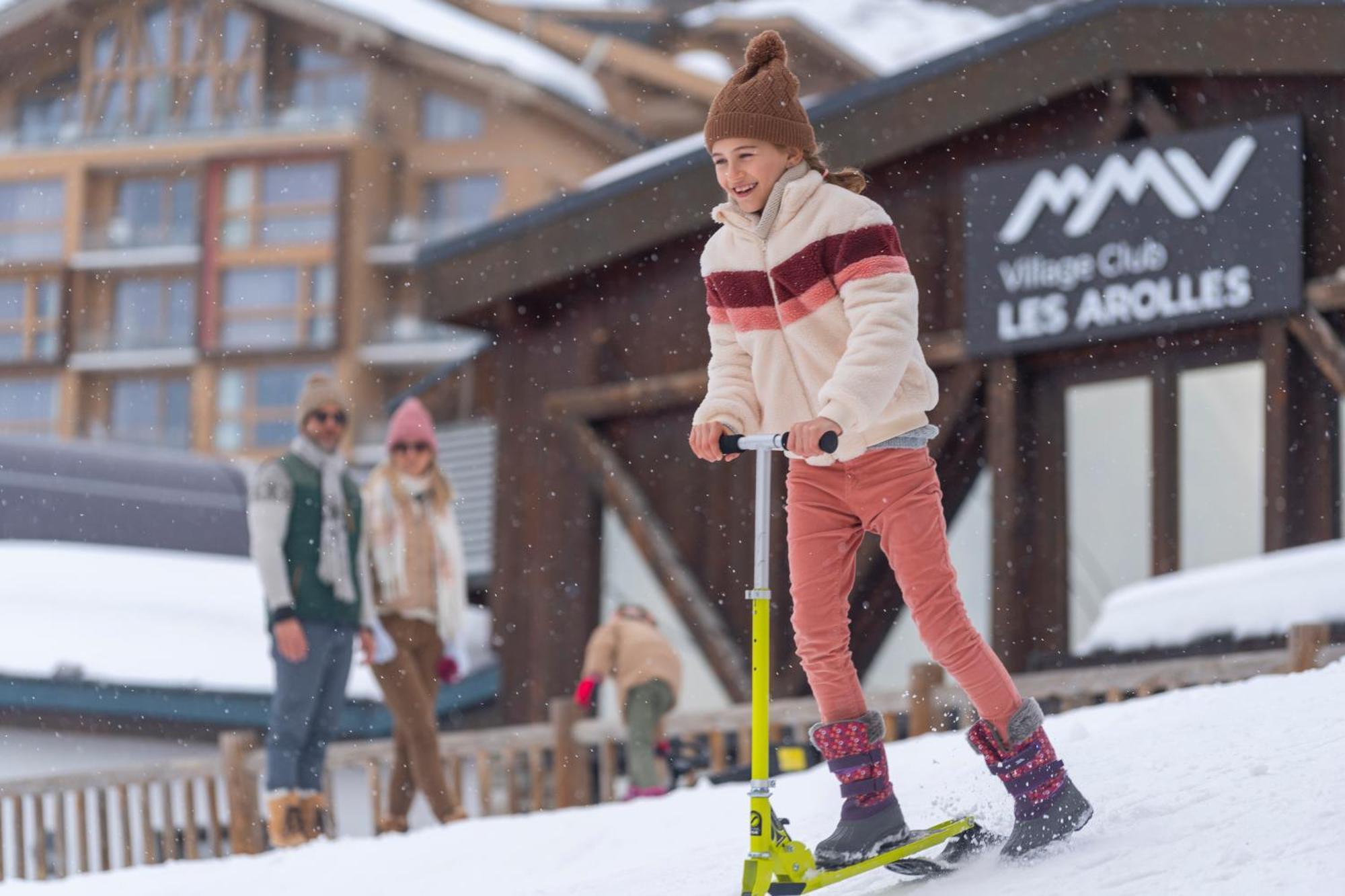 Hotel Club Mmv Les Arolles **** Val Thorens Bagian luar foto